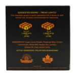 Room 920 - Mushroom Chocolate Bar - Milk Chocolate Orange - 3 grams | Shroom Shop Canada