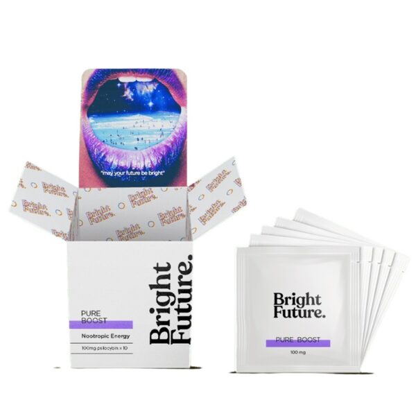 Bright Future - Nootropic Energy Drink - Pure Boost - 100mg | Shroom Shop Canada