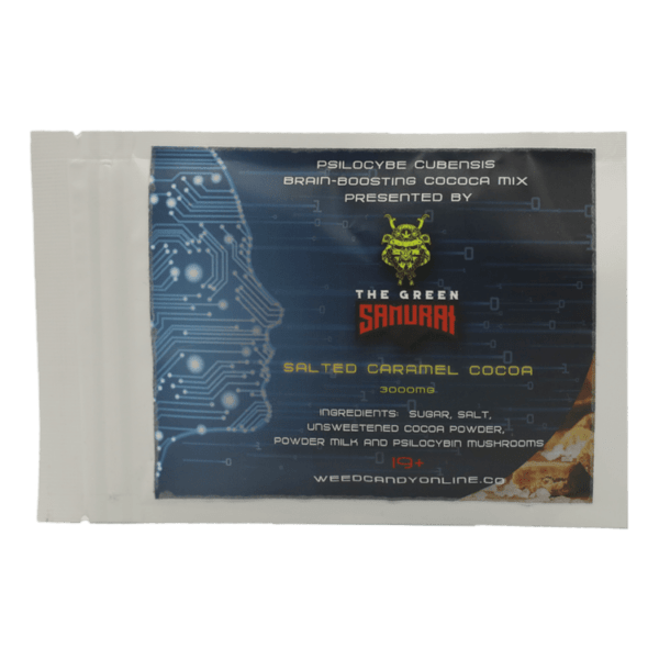 The Green Samurai - Salted Caramel Cocoa - 1g or 3g | Shroom Shop Canada