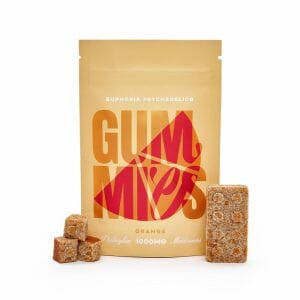 Euphoria Psychedelics – Orange Gummy 1000mg | Shroom Shop Canada