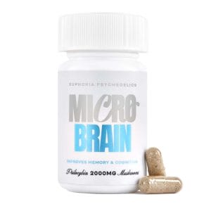 Euphoria Psychedelics – Micro Brain Capsules - (100mg X 20 Capsules) | Shroom Shop Canada