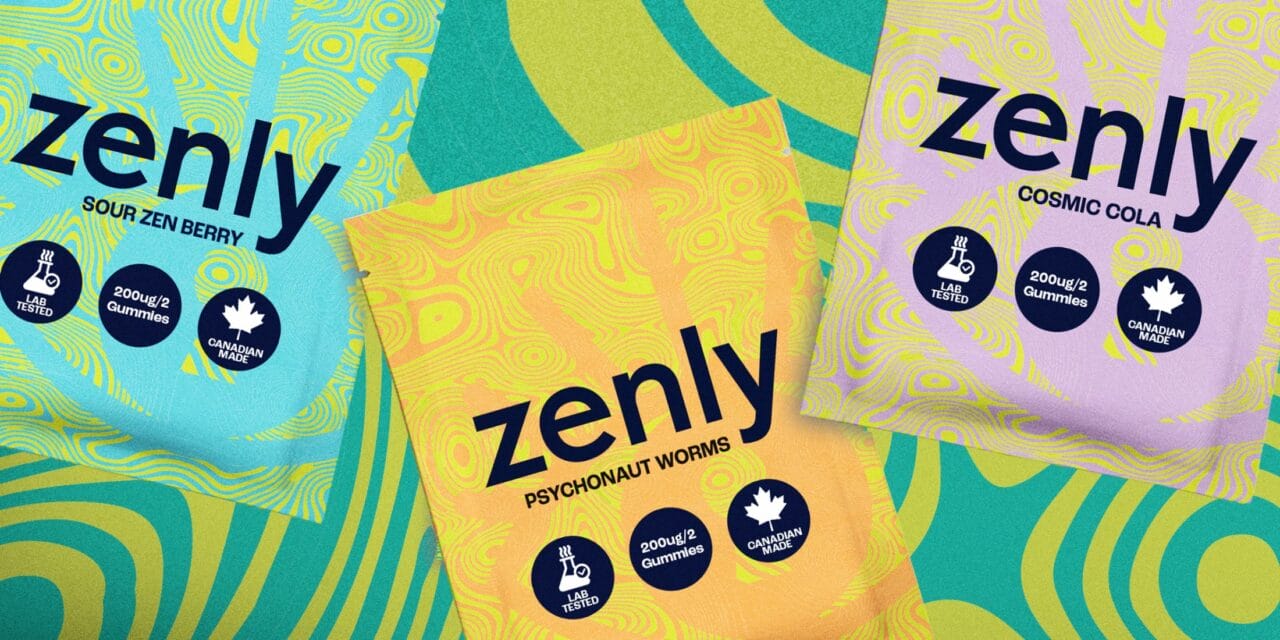 Zenly - LSD Gel Tabs - 600ug (100ug per tab) | Shroom Shop Canada